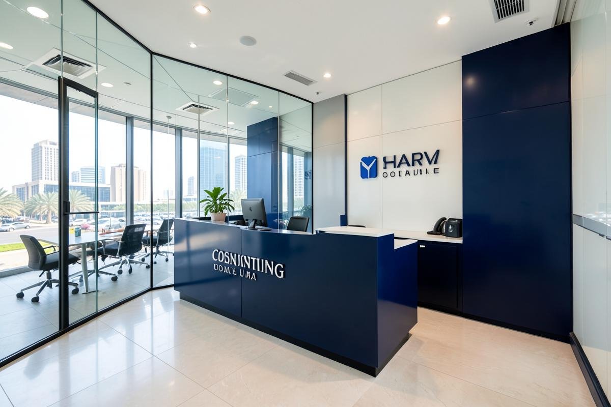 Our Sharjah office reception